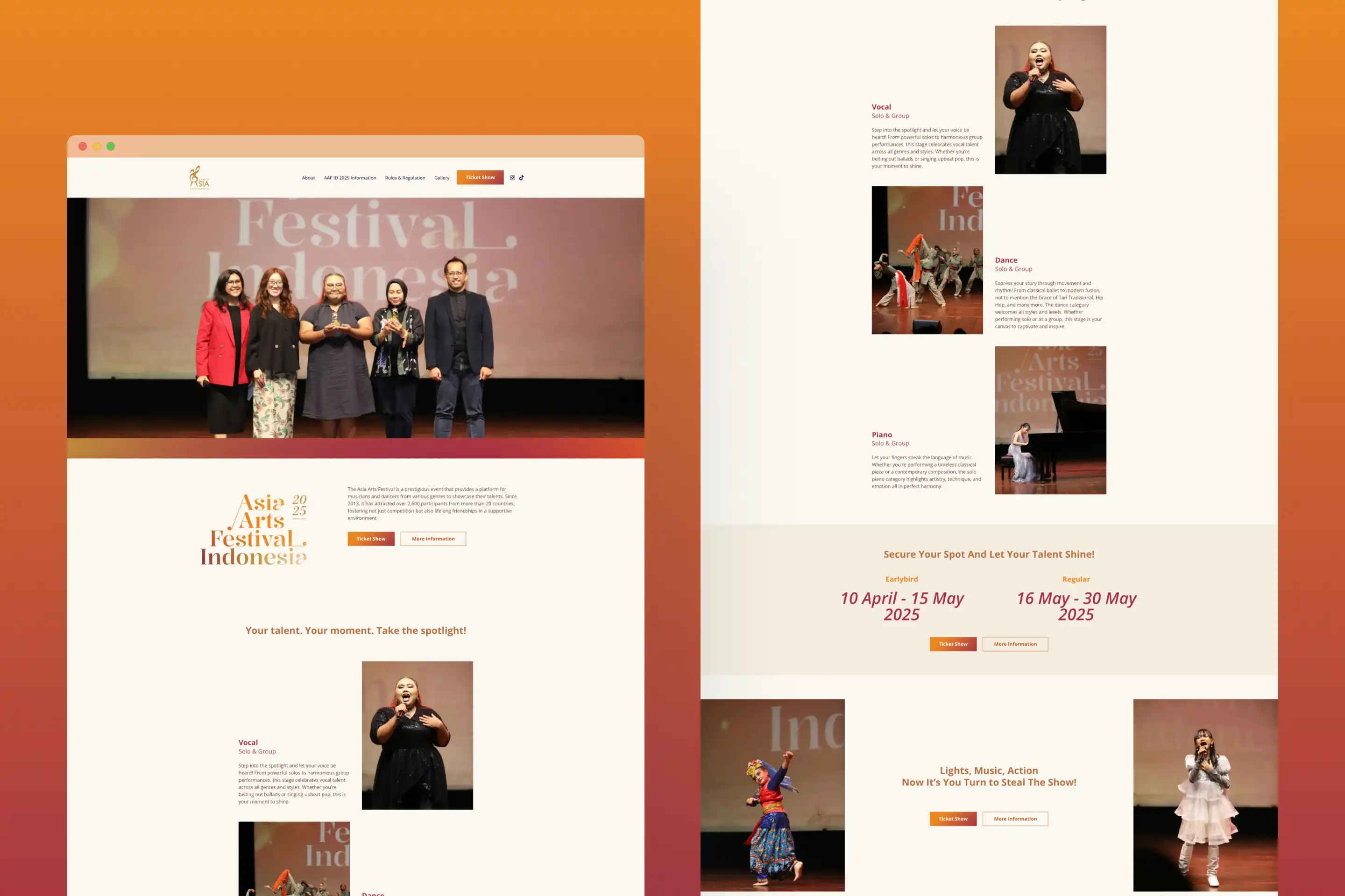 Thumbnail of Porfolio - ASIA ART FESTIVAL INDONESIA Website
